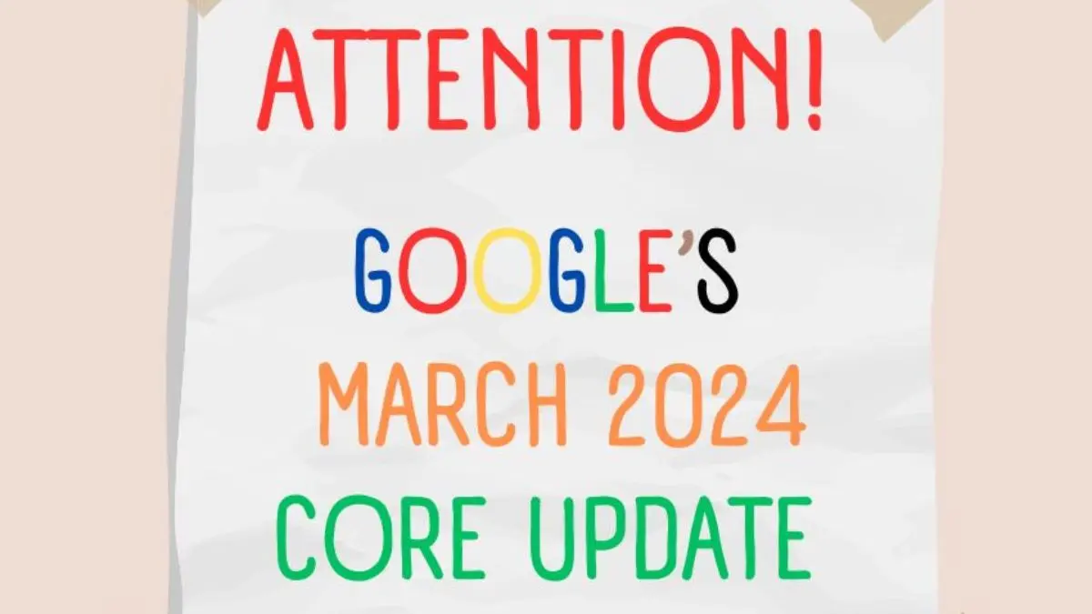 google core update march 2024